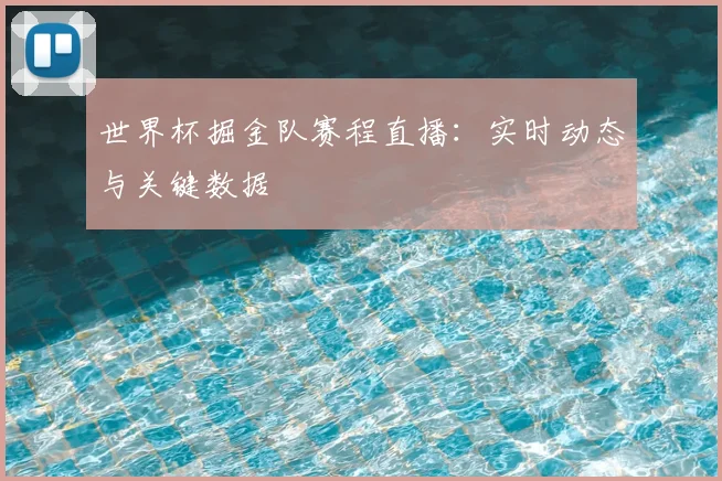 世界杯掘金队赛程直播：实时动态与关键数据